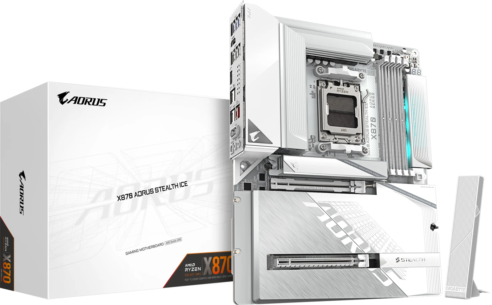 Gigabyte X870 AORUS STEALTH ICE (Rev. 1.0)